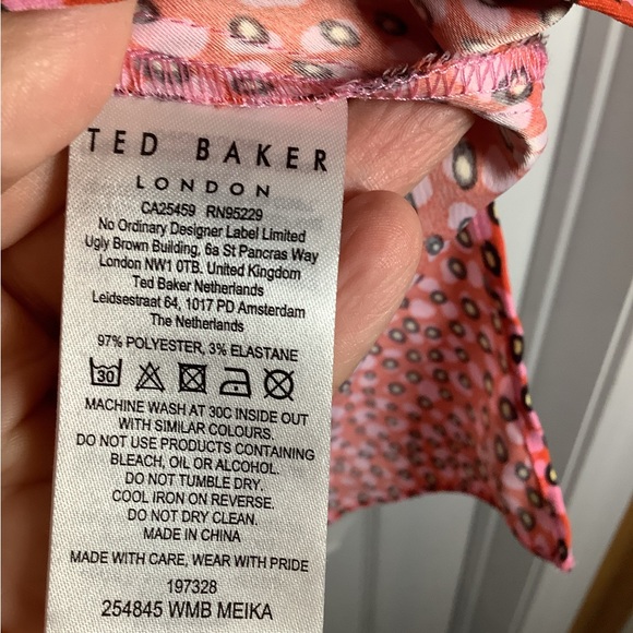 Ted Baker London abstract dot print tank top - Picture 8 of 10